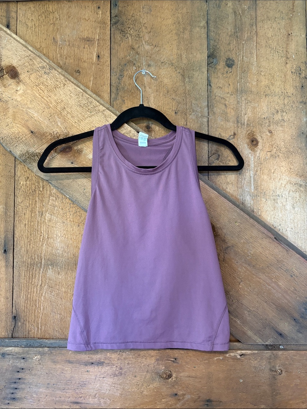 Yogalicious Womens Dusty Mauve High-Neck Racerback Tank‎ Top Medium TY13837-2PK